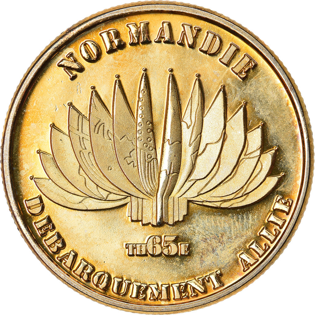 France, Token, Touristic token, Normandie - Débarquement allié - Utah Beach