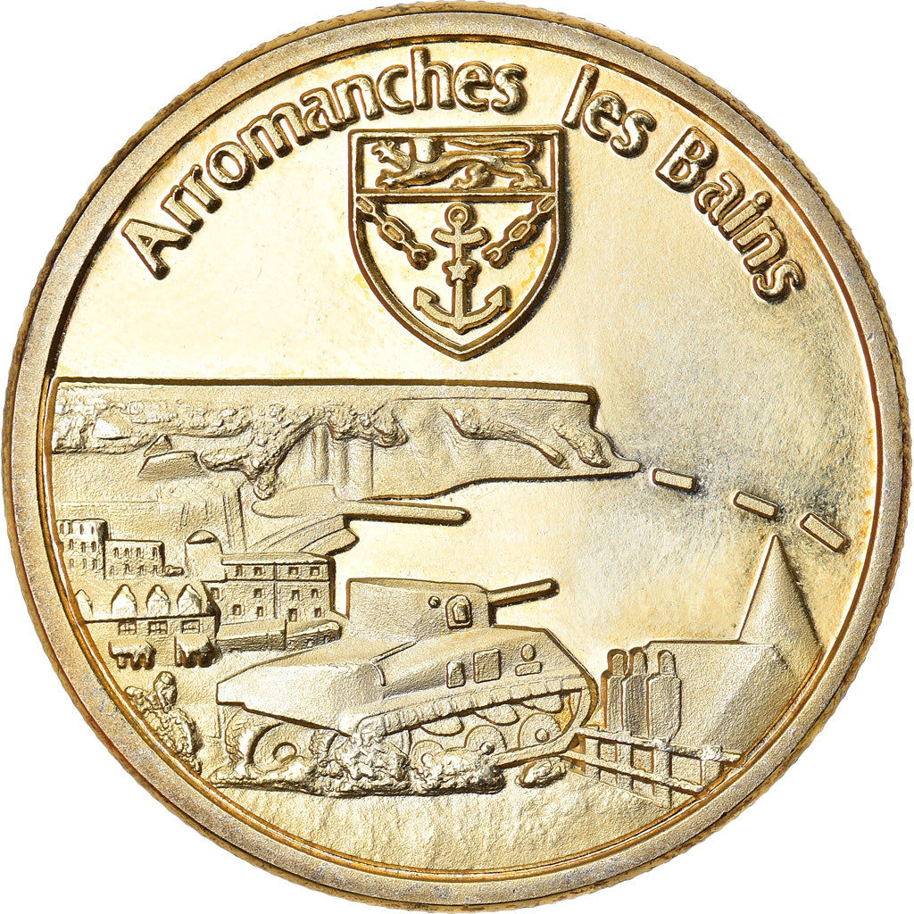 France, Token, Touristic token, Normandie - Débarquement allié - Arromanches