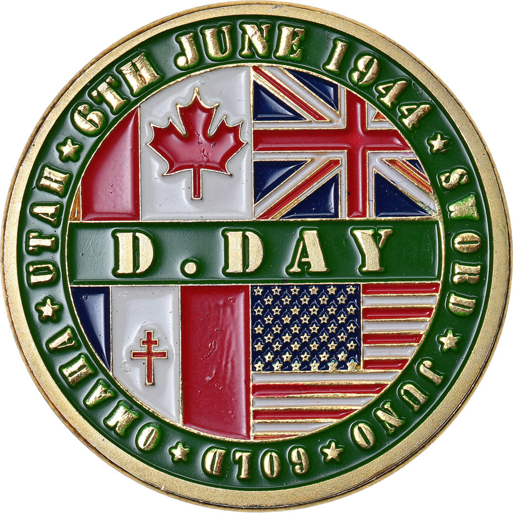 France, Token, Touristic token, Normandie - Débarquement allié - Arromanches