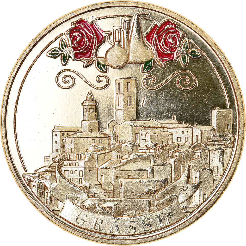 France, Token, Touristic token, Côte d'Azur - Grasse, Souvenirs et Patrimoine