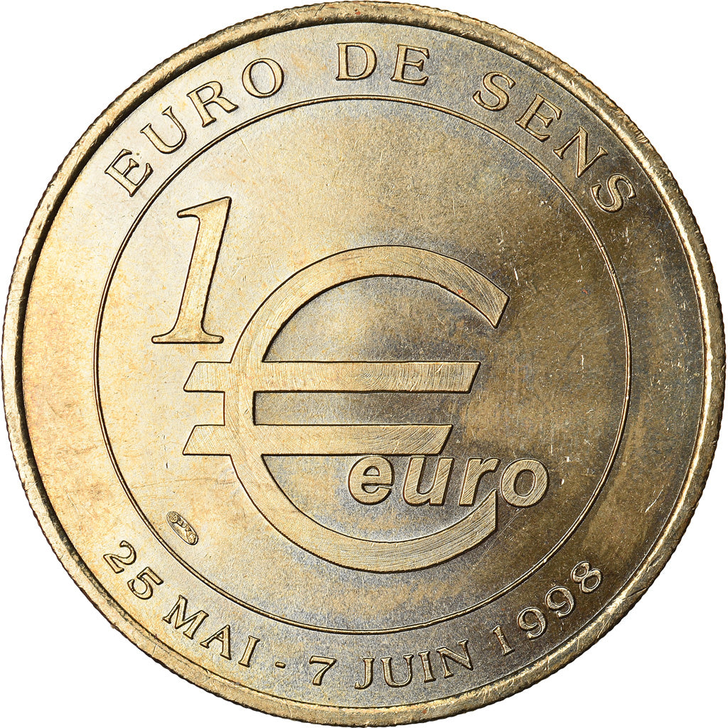 France, Euro, Euro des Villes, 1998, Sens - Brennus le Senon, SUP
