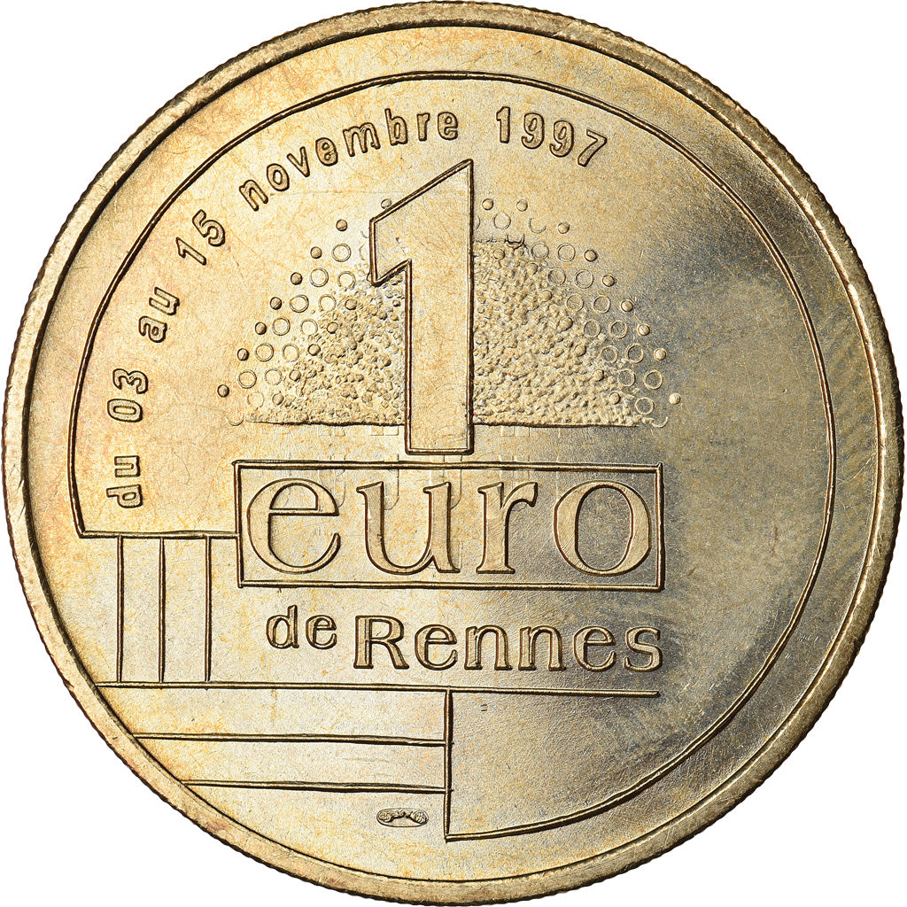 France, Euro, Euro des Villes, 1997, Rennes - Parlement de Bretagne, AU(55-58)