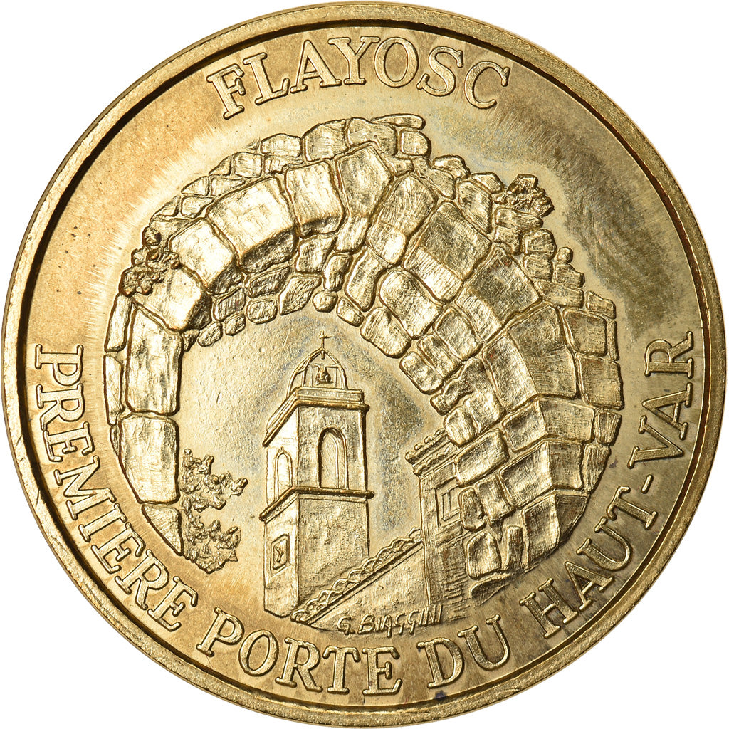 Frankrijk, 1-1/2 Euro, Euro des Villes, 1996, Flayosc - Première porte du