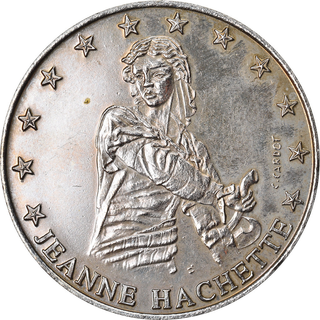 France, 2 Euro, Euro des Villes, 1997, Beauvais - Jeanne Hachette, AU(55-58)
