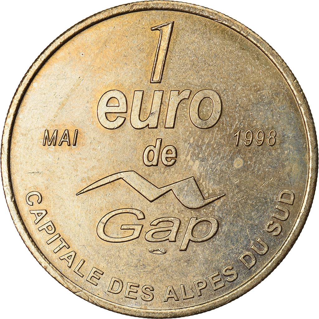 France, Euro, Euro des Villes, 1998, Gap - Capitale des Alpes du Sud - Place