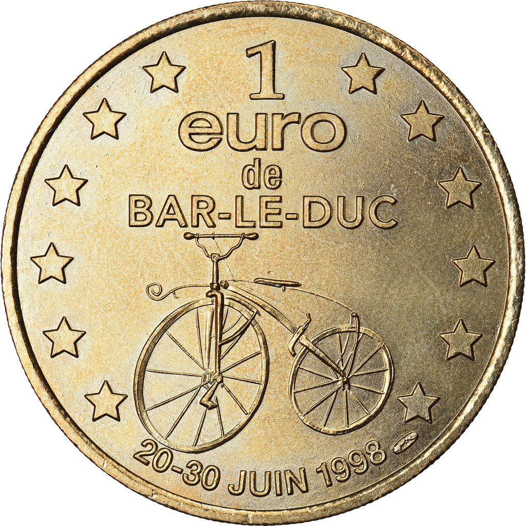 Frankrijk, Euro, Euro des Villes, 1998, Bar-le-Duc - Tour de l'horloge, PR