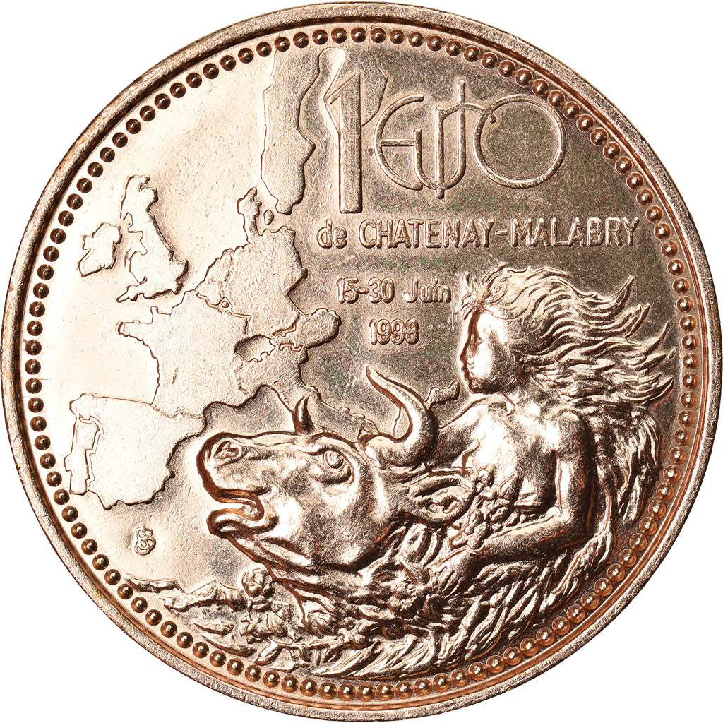 Frankrijk, Euro, Euro des Villes, 1998, Chatenay-Malabry, PR, n.v.t.
