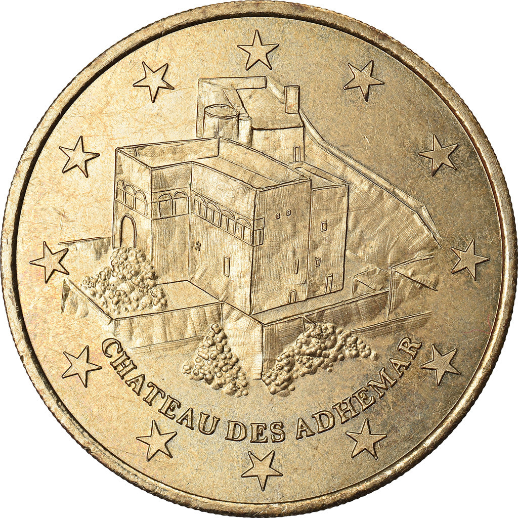 Frankrijk, Euro, Euro des Villes, 1997, Montélimar - Château des Adhémar, PR