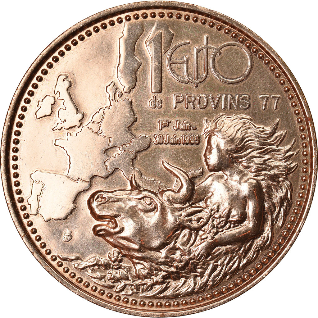Frankrijk, Euro, Euro des Villes, 1998, Provins -Seine et Marne, PR, n.v.t.