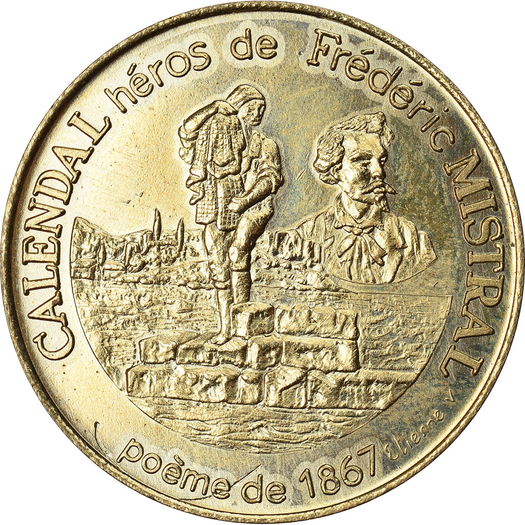 Francia, 1-1/2 Euro, Euro des Villes, 1997, Cassis - Calendal, héros de