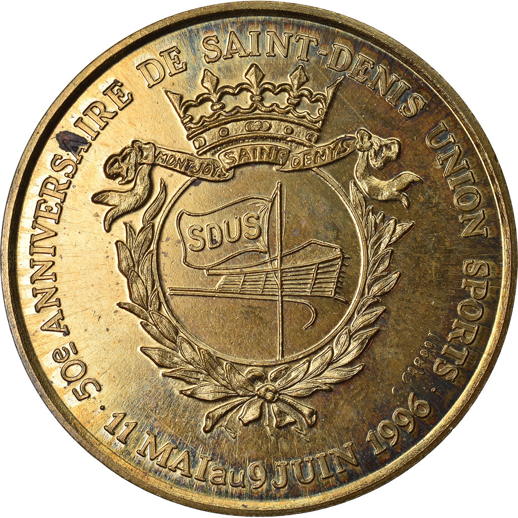 Frankrijk, 1-1/2 Euro, Euro des Villes, 1996, Saint-Denis - Ile de France, PR