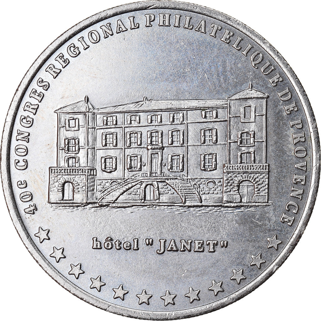 Frankreich, 3 Euro, Euro des Villes, 1996, Lambesc - Madame de Sévigné, VZ