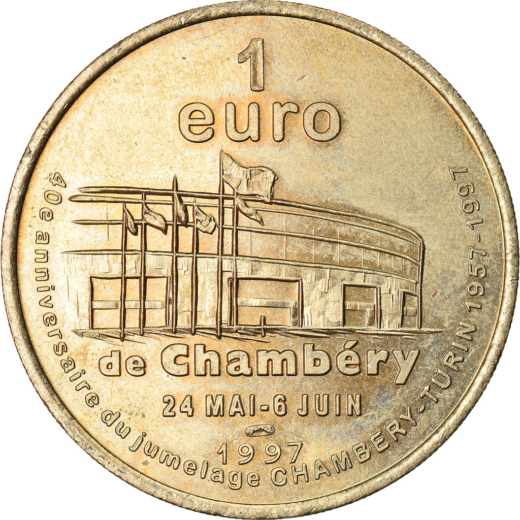 Frankrijk, Euro, Euro des Villes, 1997, Chambéry - 40ème anniversaire du