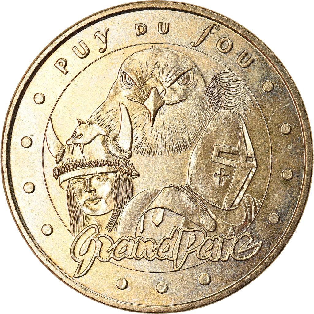 Francia, Token, Jetón turístico, Les Epesses - Puy du Fou n° 1, Arts &