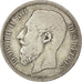 Coin, Belgium, Leopold II, 2 Francs, 2 Frank, 1867, F(12-15), Silver, KM:30.1
