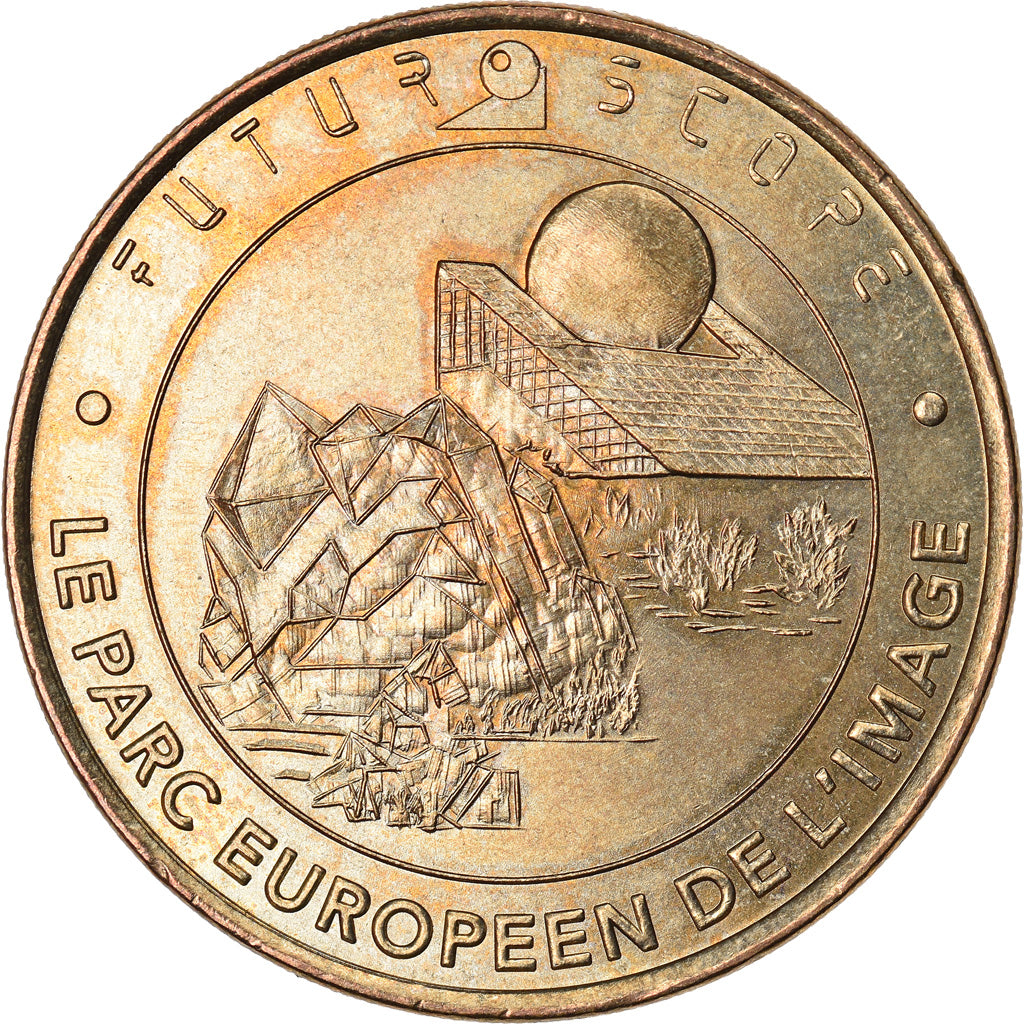 Francia, Token, Touristic token, Jaunay-Clan  Futuroscope n°1, Arts & Culture