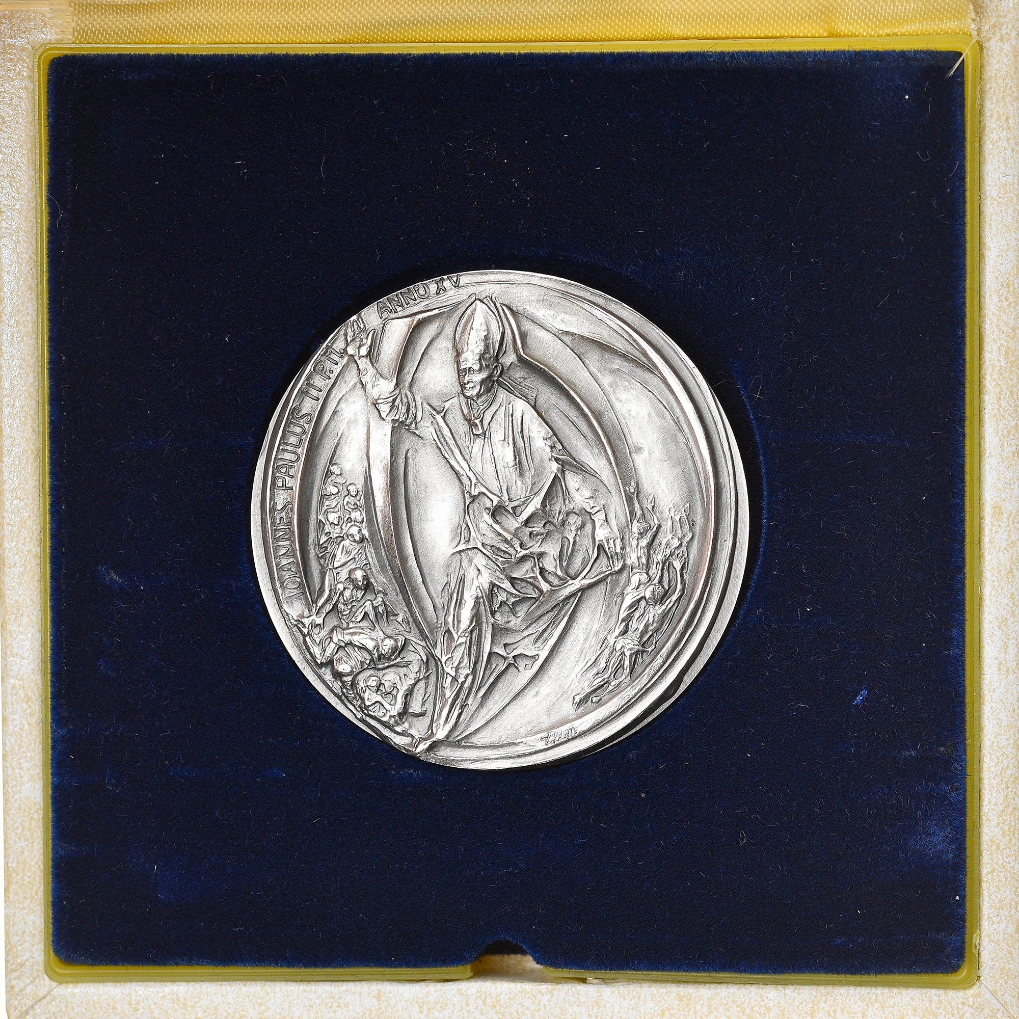 Vatikan, Medaille, XV Anno di Pontificato di Giovanni Paolo II, Religions &