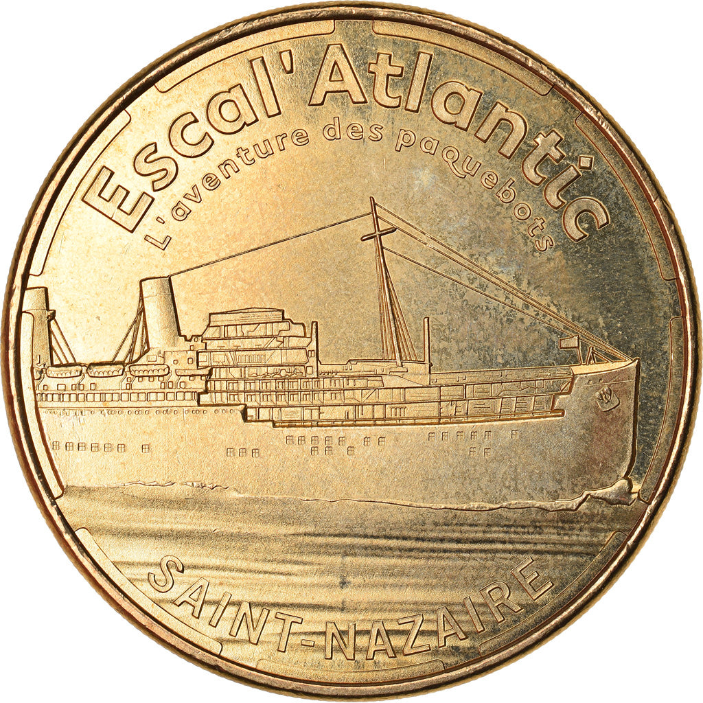 Francja, Token, Żeton turystyczny, Saint-Nazaire - Escal'Atlantic - L'aventure