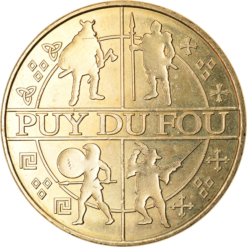 Francia, Token, Touristic token, Les Epesses - Puy du Fou n° 5, Arts & Culture