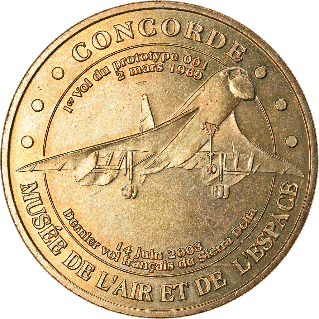 France, Token, Touristic token, Le Bourget - Musée de l'Air et de l'Espace - Le