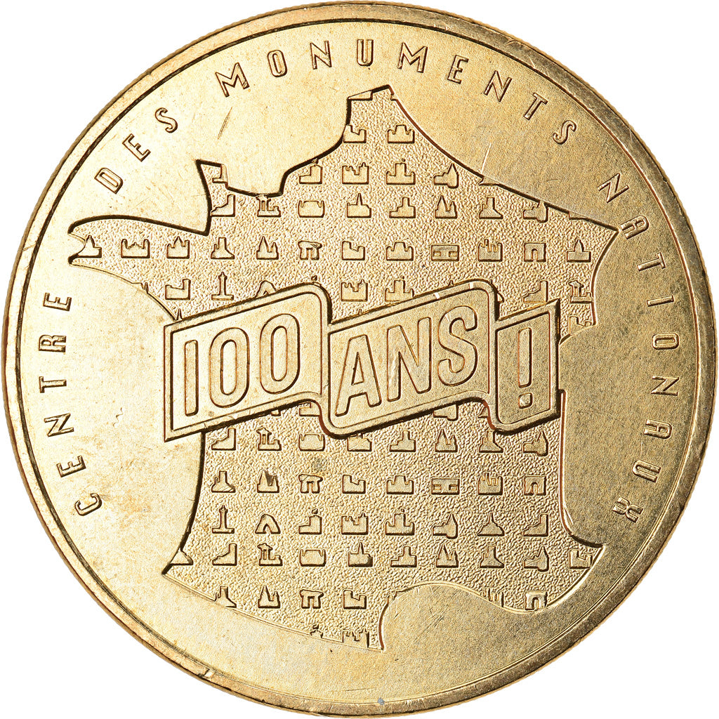 Frankreich, Token, Touristic token, Paris - Centre des monuments nationaux - 100