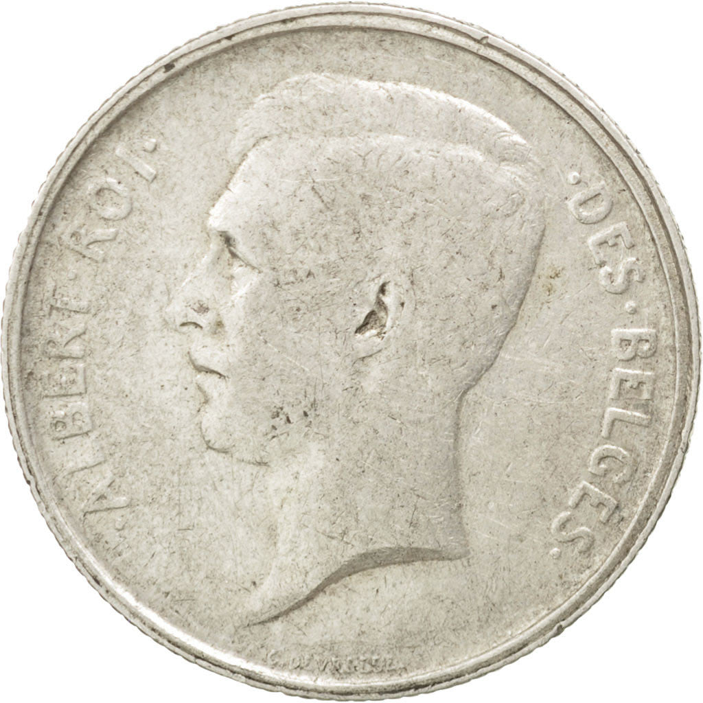 Coin, Belgium, 2 Francs, 2 Frank, 1911, VF(30-35), Silver, KM:74