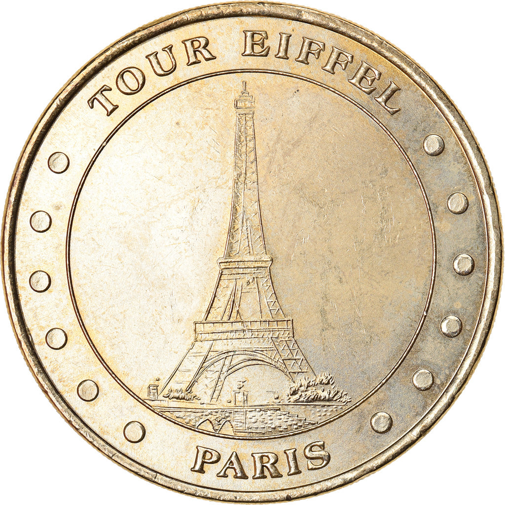 Francia, Token, Touristic token, Paris - Tour Eiffel n°2, Arts & Culture, 2001