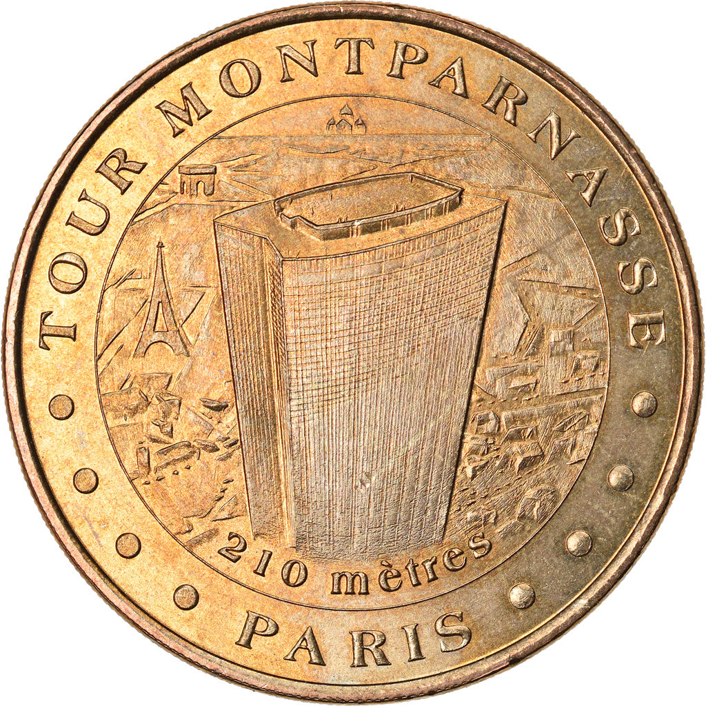 France, Jeton, Jeton Touristique, Paris - Tour Montparnasse n°1, Arts &