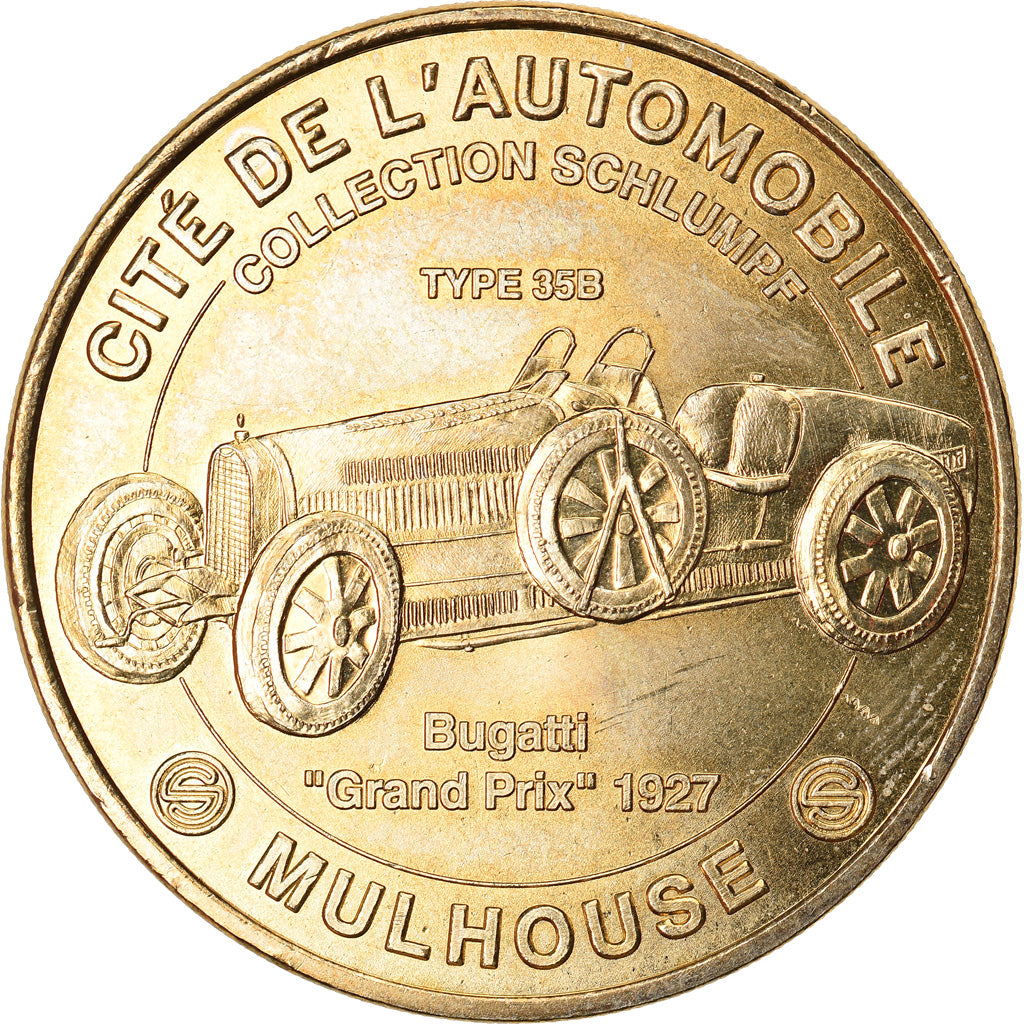 Francia, Token, Touristic token, Mulhouse - Musée de l'automobile n°3, Arts &