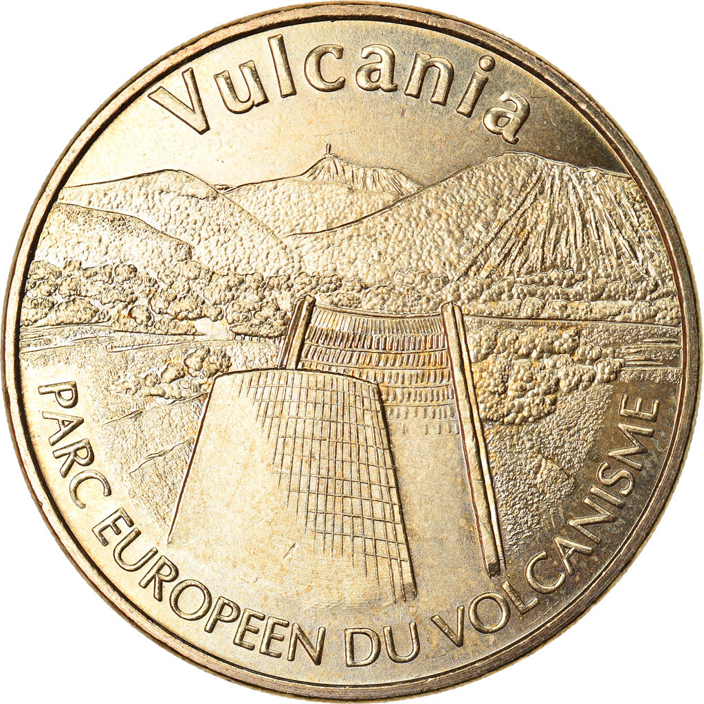 Francia, Token, Touristic token, Saint-Ours-Les-Roches - Vulcania n°2, Arts &