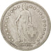 SWITZERLAND, 2 Francs, 1879, Bern, KM #21, EF(40-45), Silver, 27.4, 9.73
