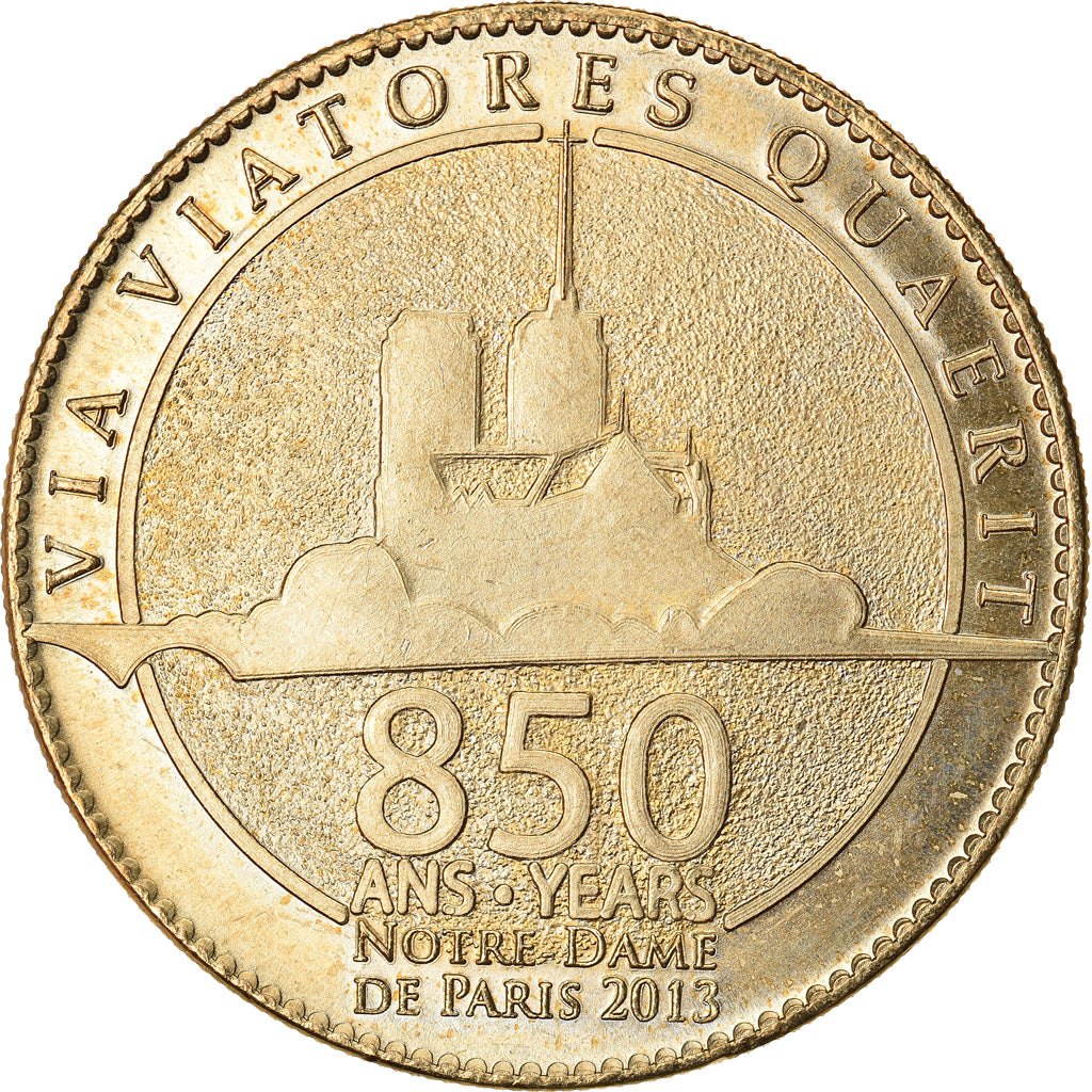France, Token, Paris - Notre Dame - Vue de 3/4 n°3, 2013, Arthus Bertrand