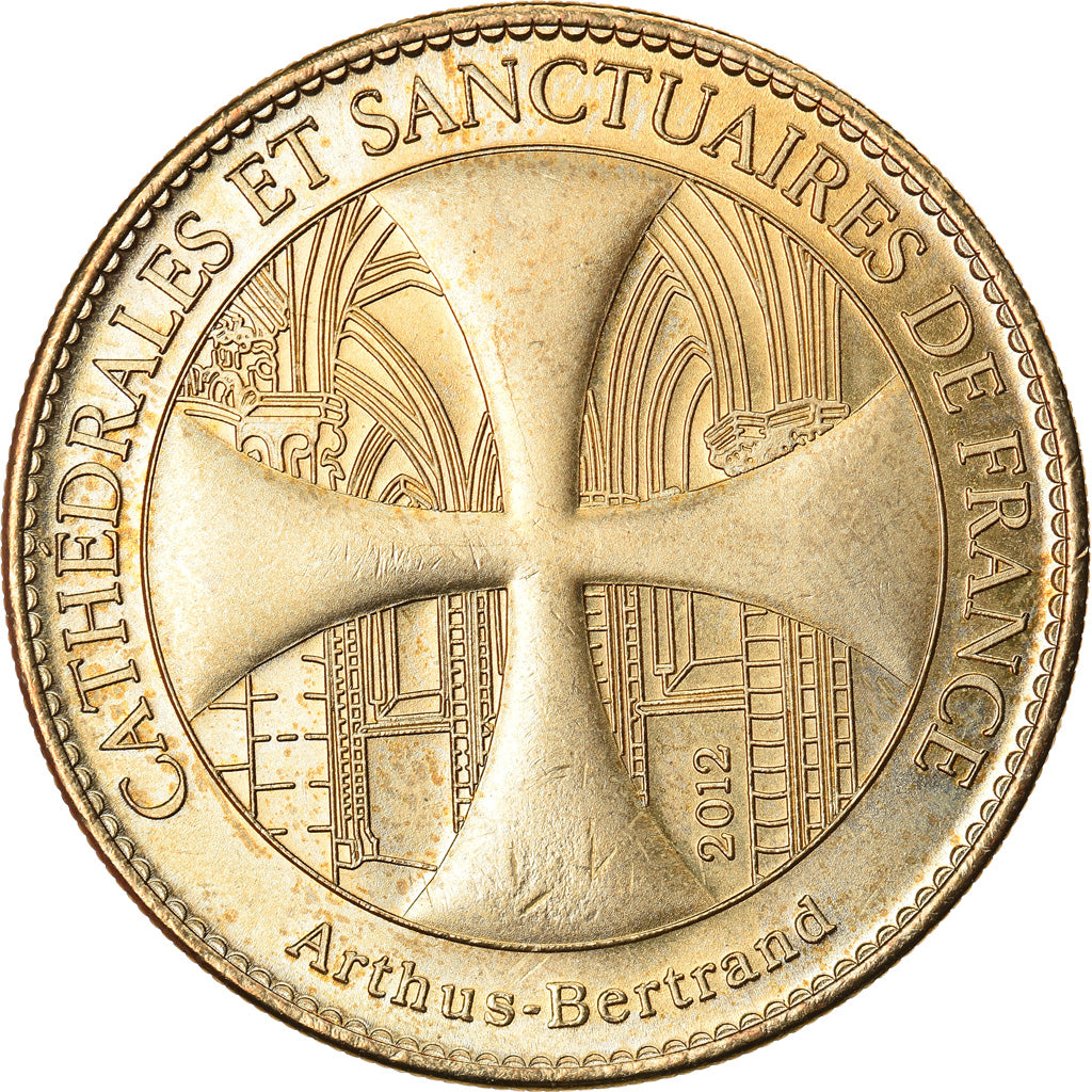 France, Token, Toulouse - Basilique Saint-Sernin, 2012, Arthus Bertrand