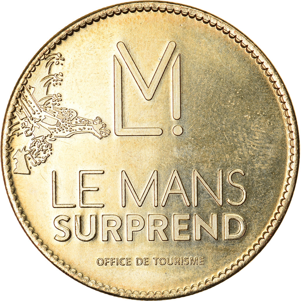 France, Jeton, Le Mans - Ville - Le Mans surprend, Arthus Bertrand, SUP