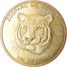 Francja, Token, Żeton turystyczny, Beauval - Zoo -Tigre, Sztuka i Kultura