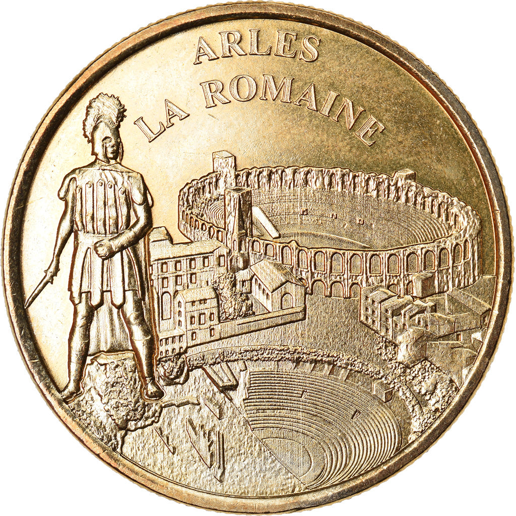 France, Token, Touristic token, Arles la Romaine - César, Arts & Culture, 2012