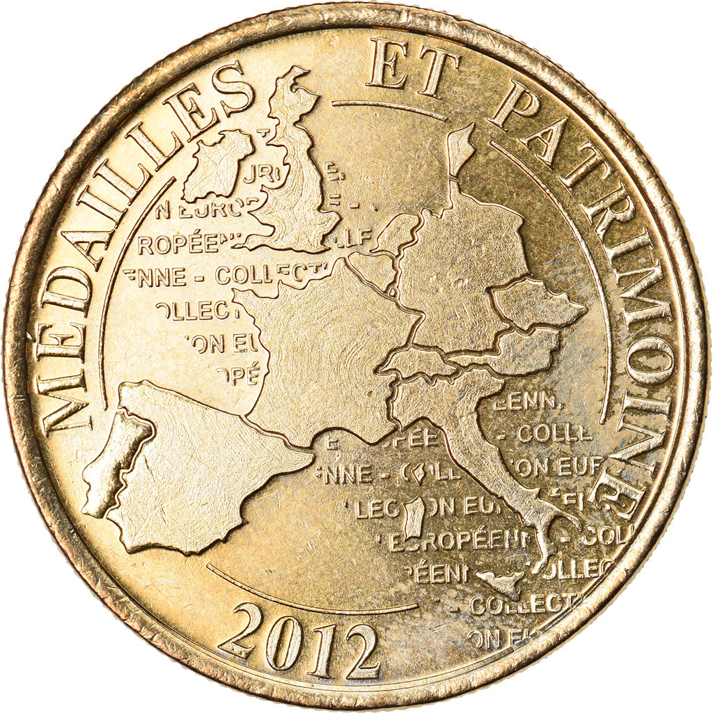 France, Token, Touristic token, Arles la Romaine - César, Arts & Culture, 2012