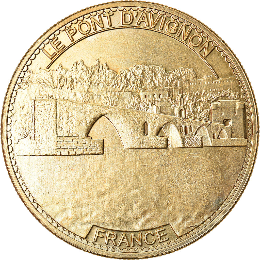 France, Jeton, Jeton Touristique, Avignon - Le Pont d'Avignon, Arts & Culture