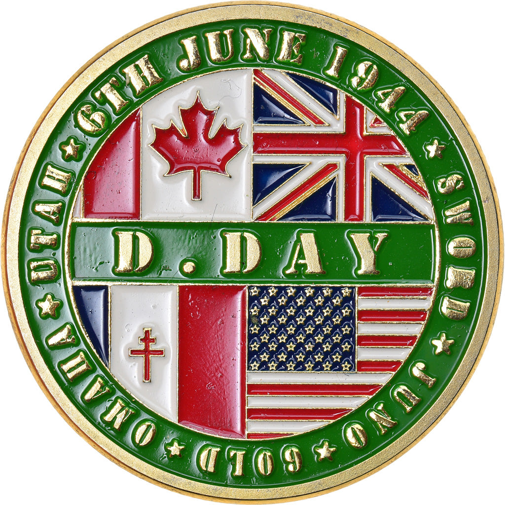France, Token, Touristic token, D-Day - Arromanches - Fort artificiel, Souvenirs