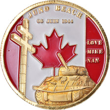 France, Jeton, Jeton Touristique, D.Day - Juno Beach - 6 juin 1944, Souvenirs et
