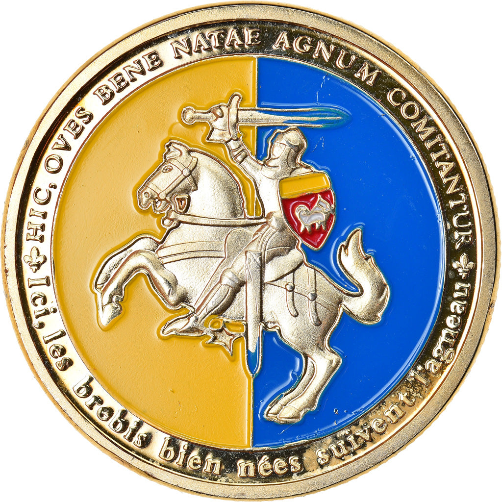 Francja, Token, Żeton turystyczny, Carcassonne - Porte Narbonnaise, Souvenirs