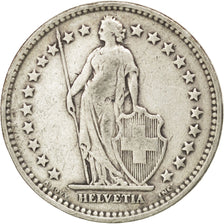 Coin, Switzerland, 2 Francs, 1920, Bern, EF(40-45), Silver, KM:21