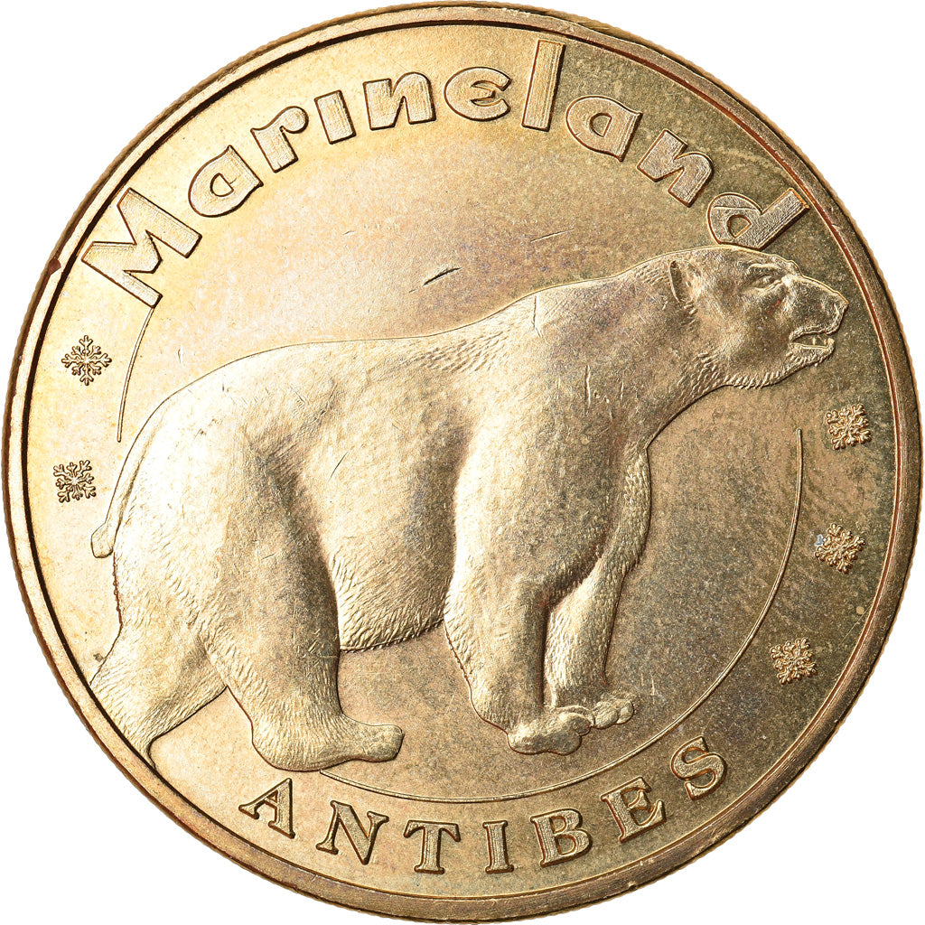 France, Token, Touristic token, Antibes - Marineland n°7, Arts & Culture, 2013