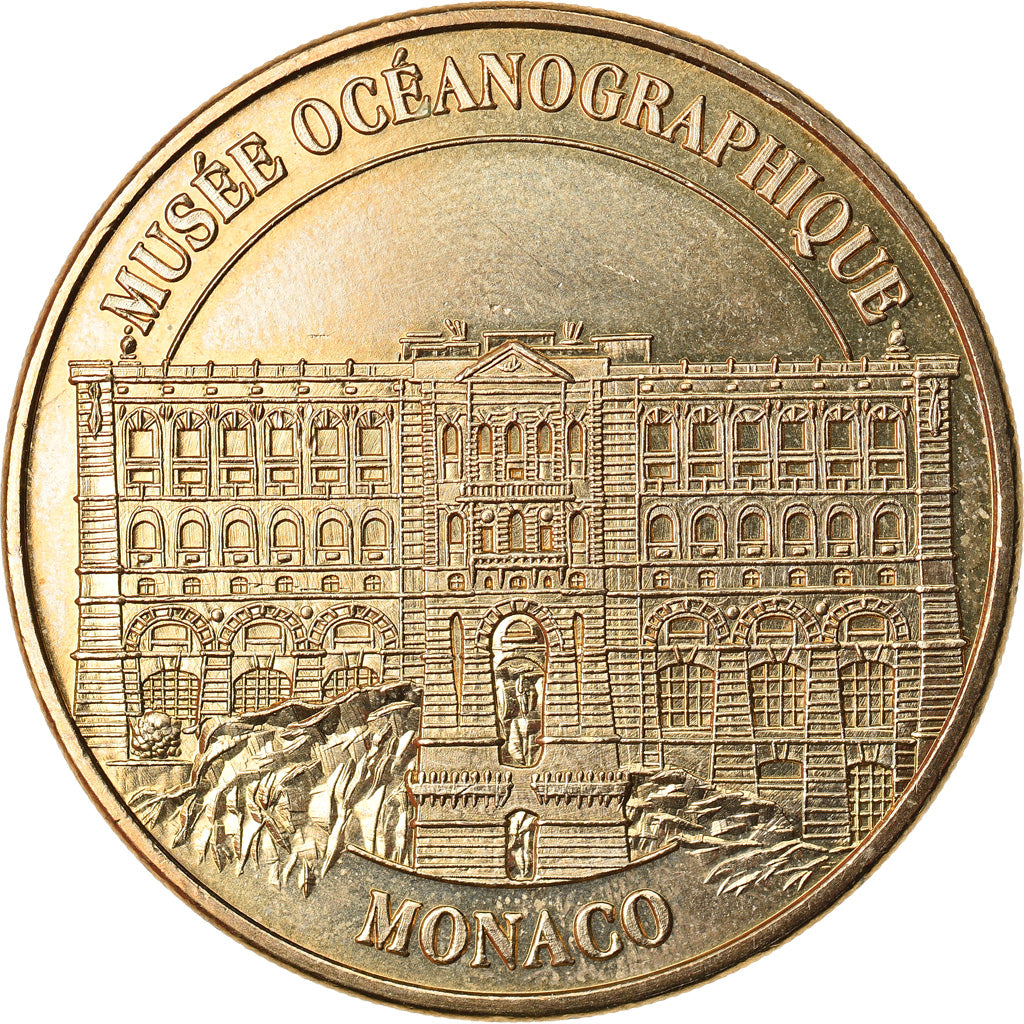 France, Token, Touristic token, Monaco - Musée océanographique n°2 - Façade