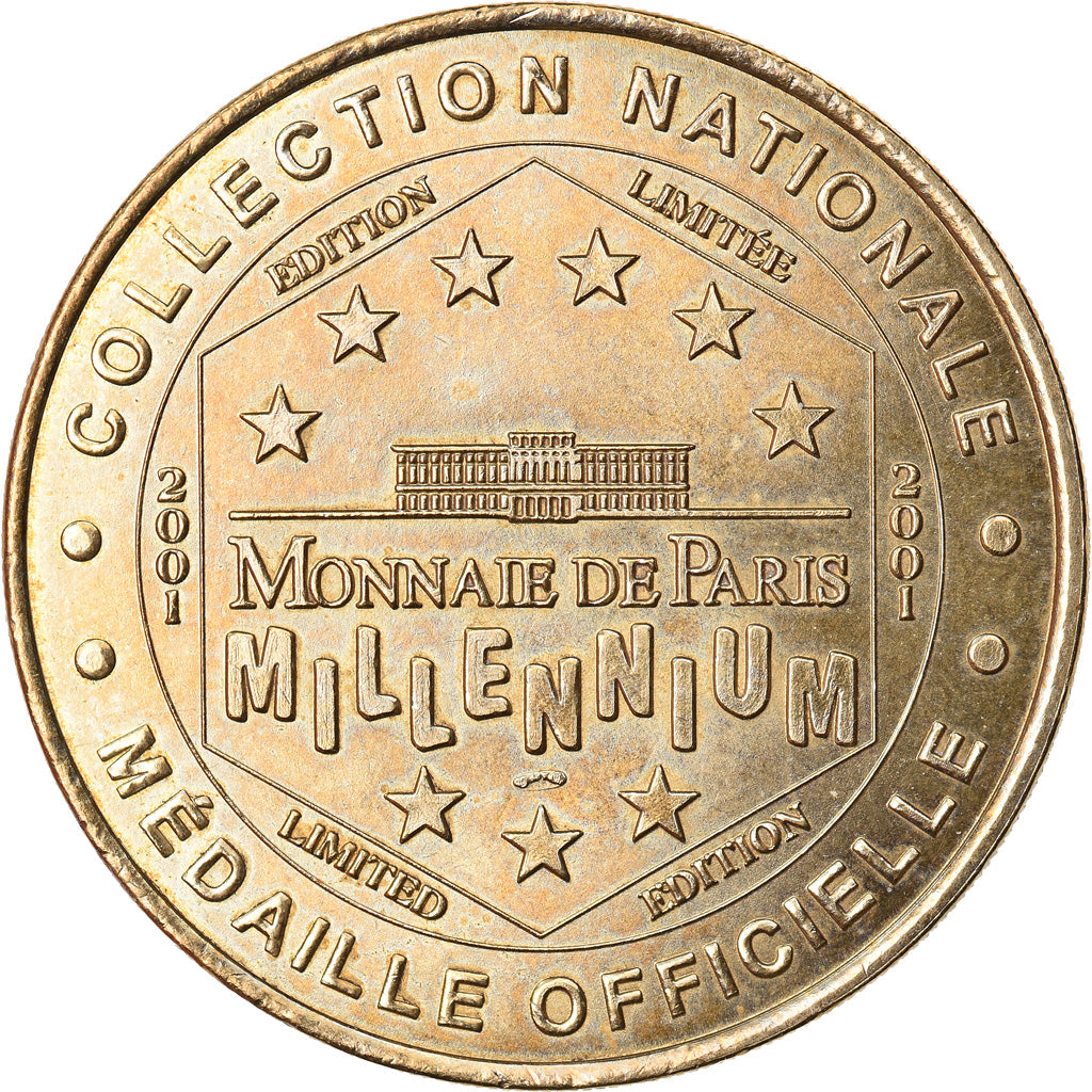 Francia, Token, Touristic token, 17/ Zoo de la Palmyre - Girafe, Arts & Culture