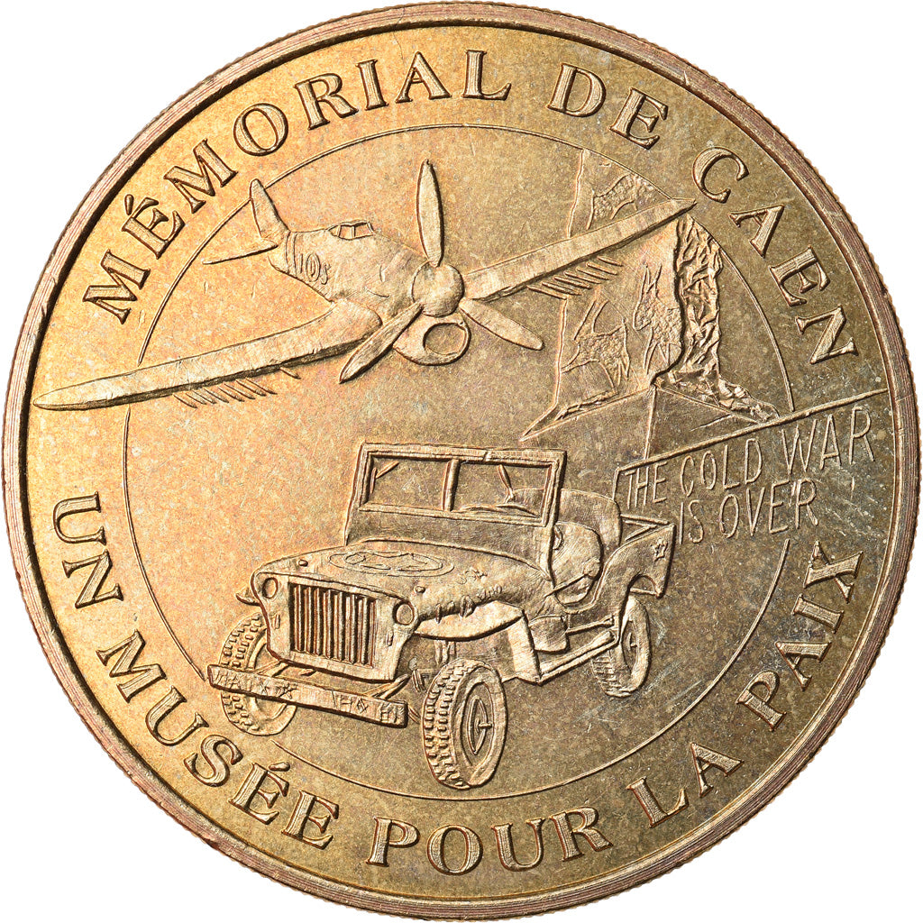 Francia, Token, Touristic token, Caen - Mémorial n°2, Arts & Culture, 2004