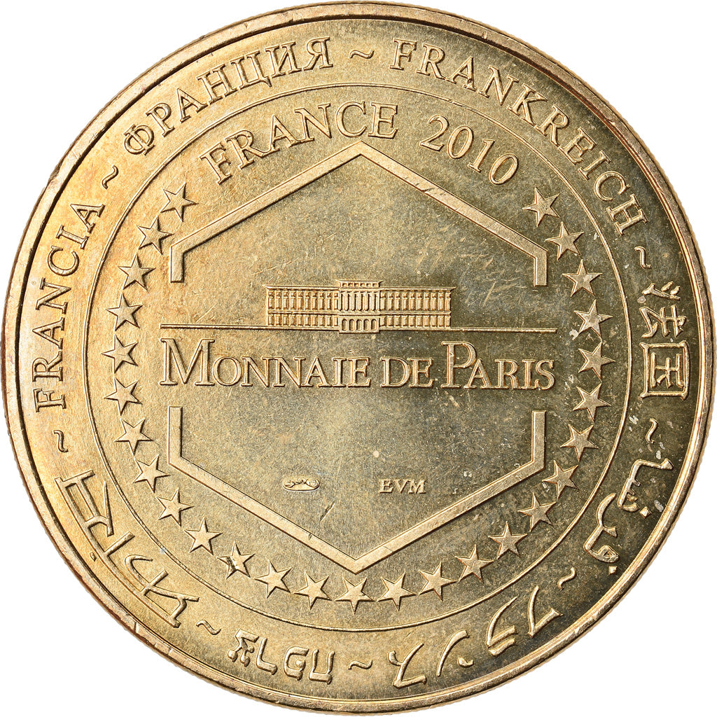 Francia, Token, Touristic token, Caen - Mémorial n°4, Arts & Culture, 2010
