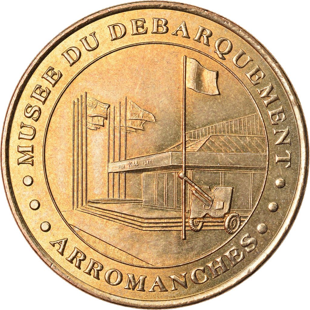 França, Token, Token turístico, Arromanches - Musée du Débarquement n°1