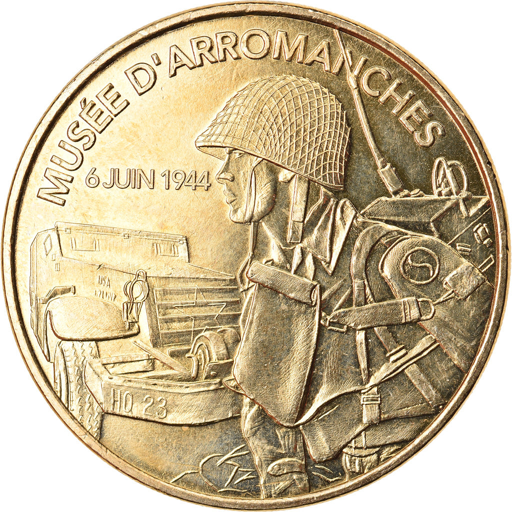 France, Jeton, Jeton Touristique, Arromanches - Musée du Débarquement n°2