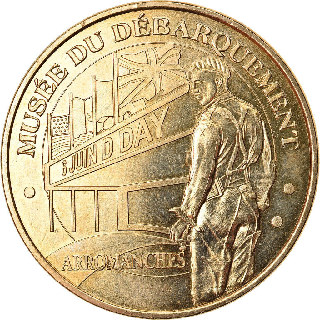 France, Token, Touristic token, Arromanches - Musée du débarquement n°3, Arts